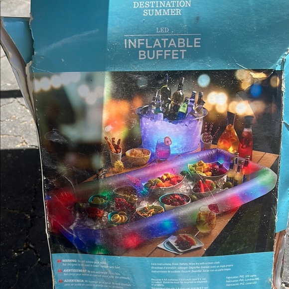 LED Inflatable Buffet - Multicolor - Picture 3 of 3